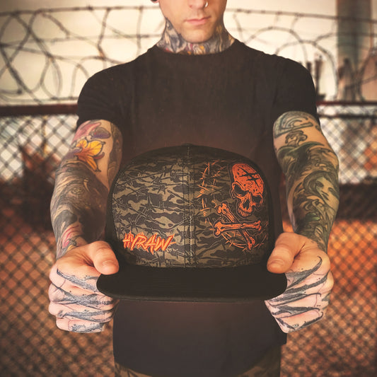 HYRAW Snapback Cap Barbed