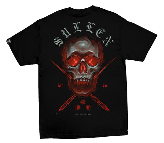 Sullen T Shirt Glow Skull Standard