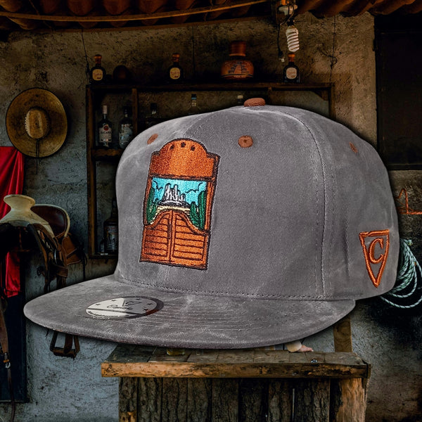 Capiche Bar Fight Snapback - Grey Washed Fabric