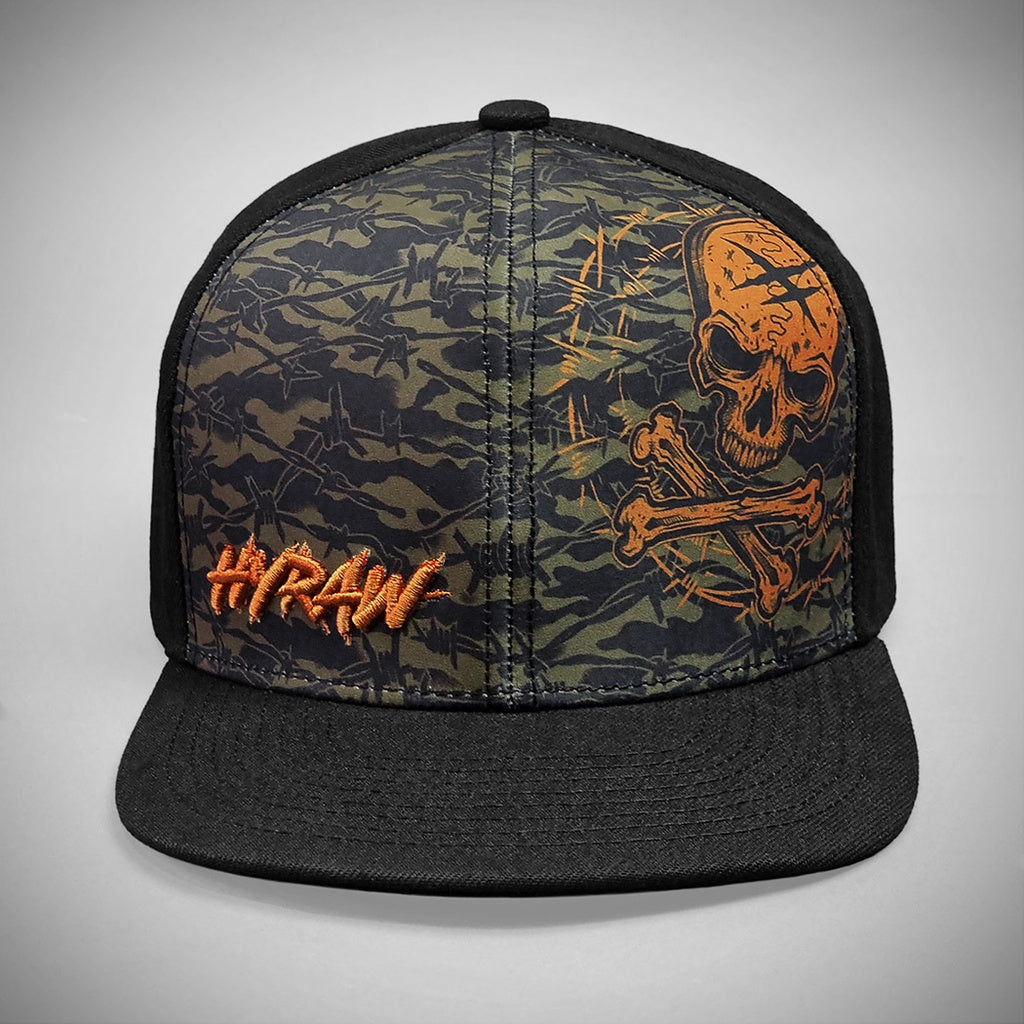 HYRAW Snapback Cap Barbed