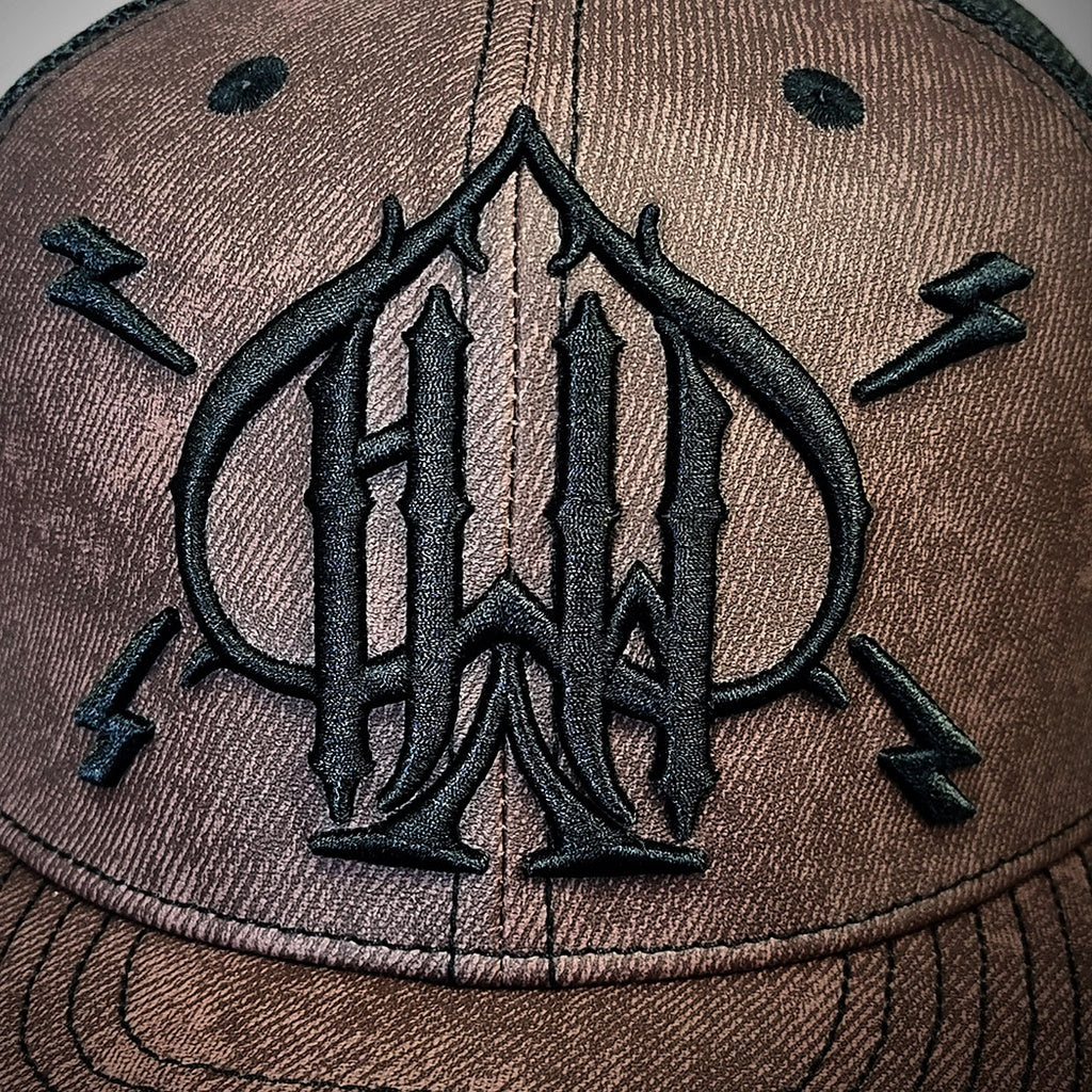 HYRAW Snapback Cap Brown Ace