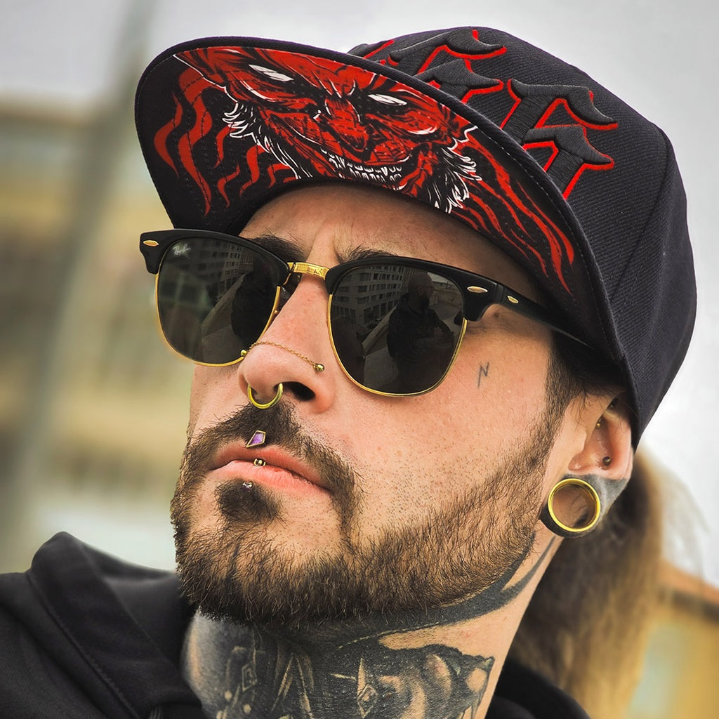 HYRAW Snapback Cap Lucifer