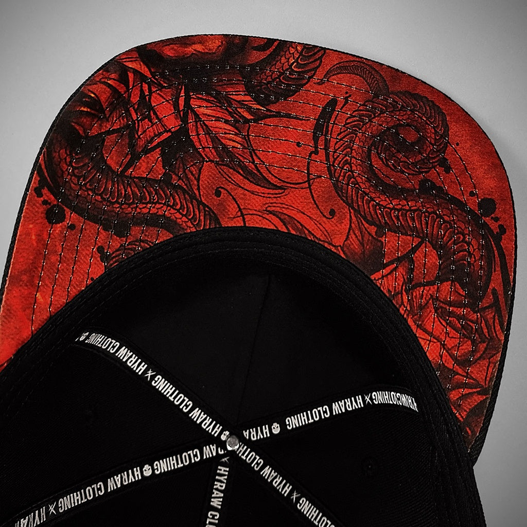 HYRAW Snapback Cap Snake Pit