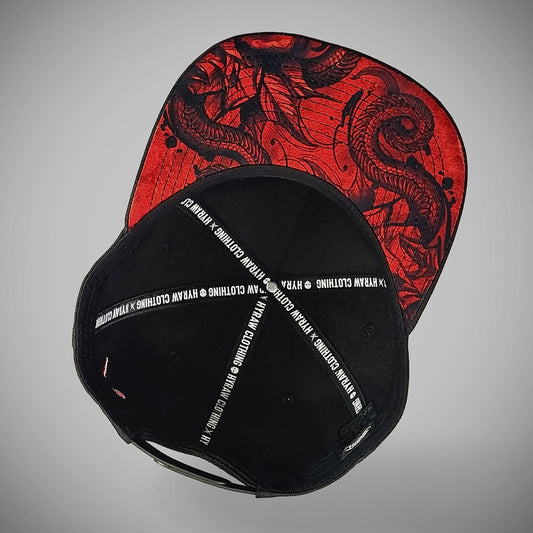 HYRAW Snapback Cap Snake Pit