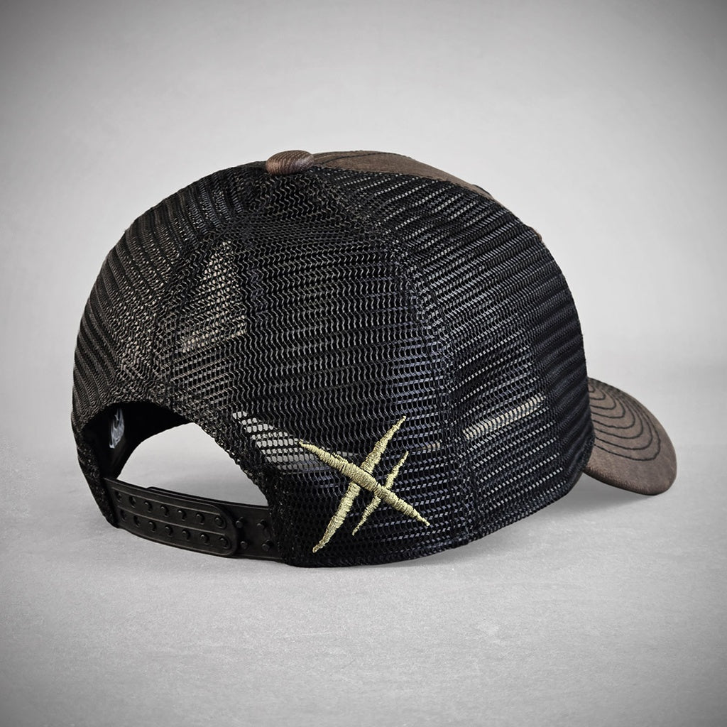 HYRAW Brown ACE Trucker Cap