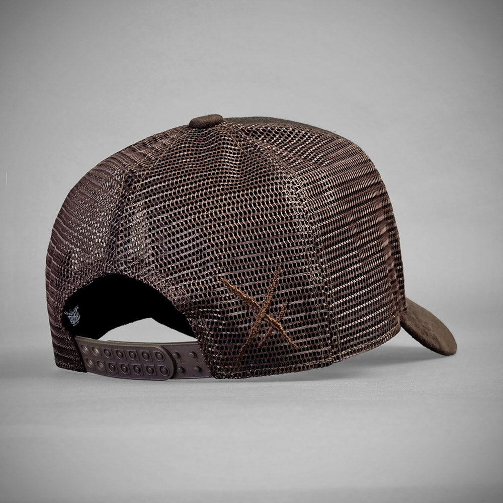 HYRAW LEATHER ACE Trucker Cap
