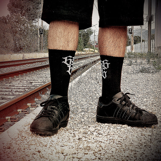 Hyraw 666 Socks Black - Inexorebel