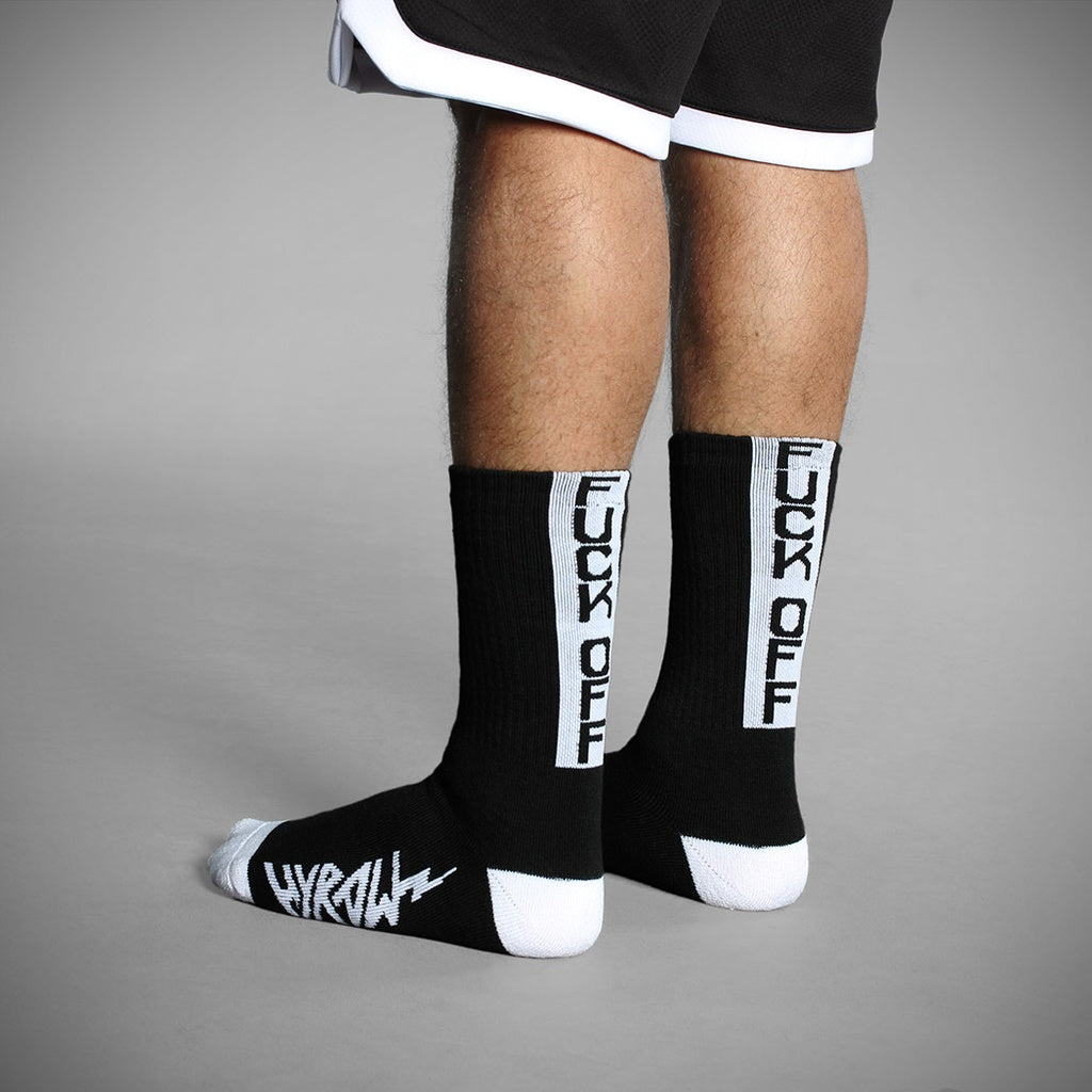 Hyraw FUCK OFF Socks Pack - Inexorebel
