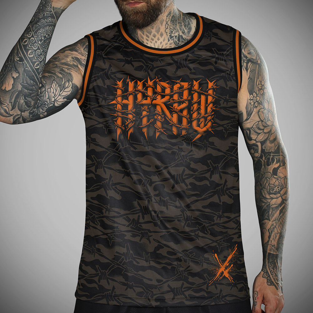 HYRAW BARBED Basketball Tank Top