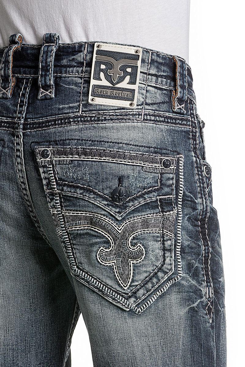 Rock Revival Herren Jeans Tilden Alternative Straight