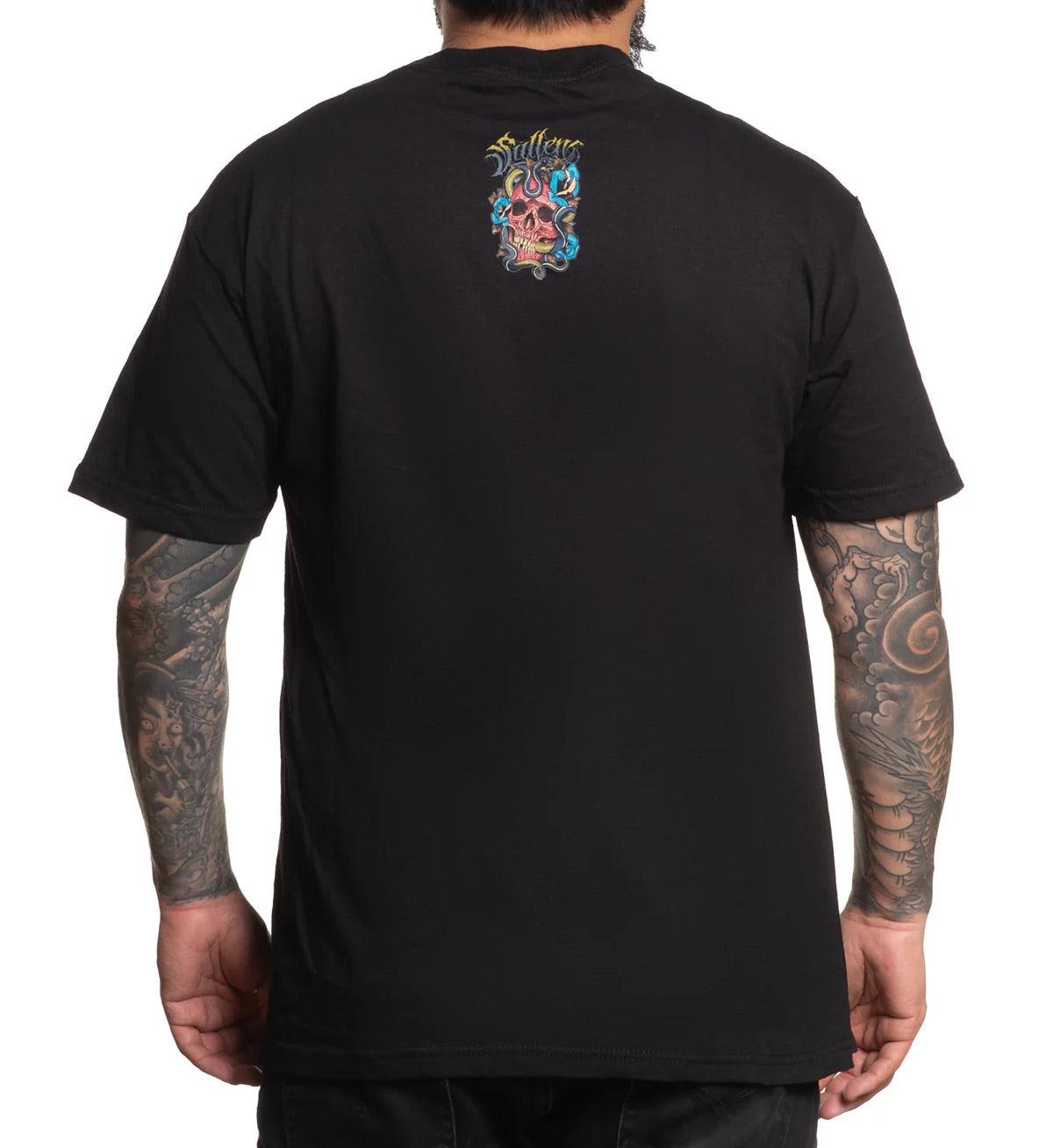 Sullen T Shirt Red Skull Standard
