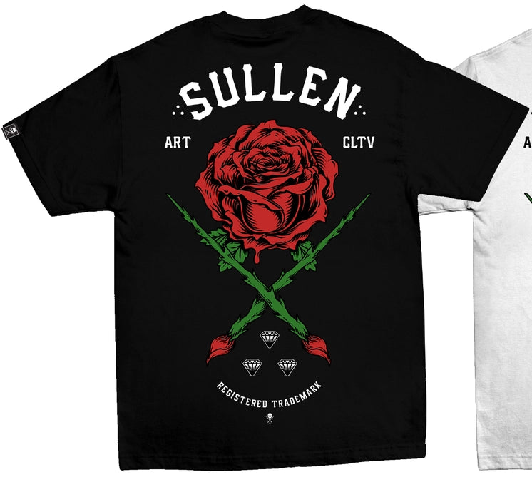 Sullen T Shirt Rose Badge Standard