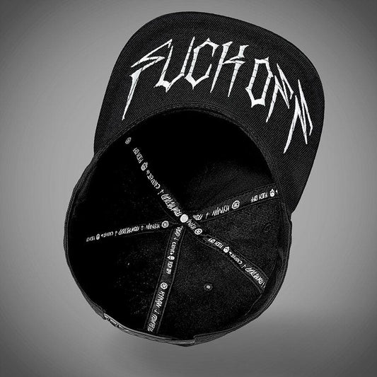 HYRAW Snapback Cap Hostile White - Inexorebel