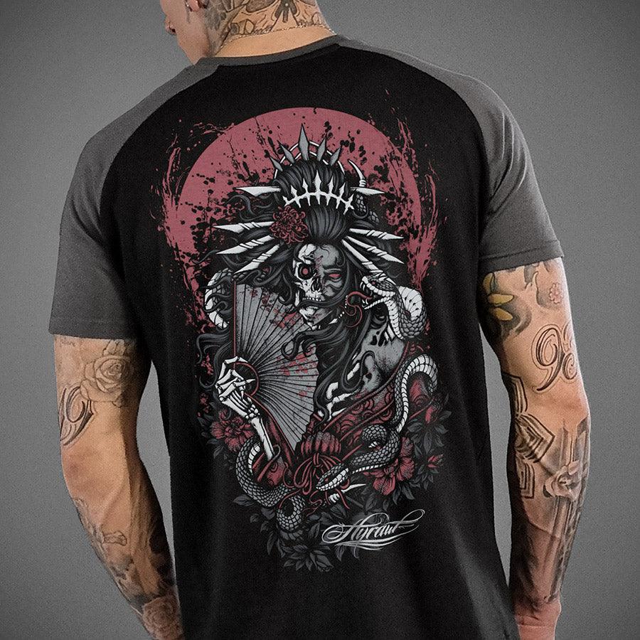 HYRAW T Shirt Dead Geisha