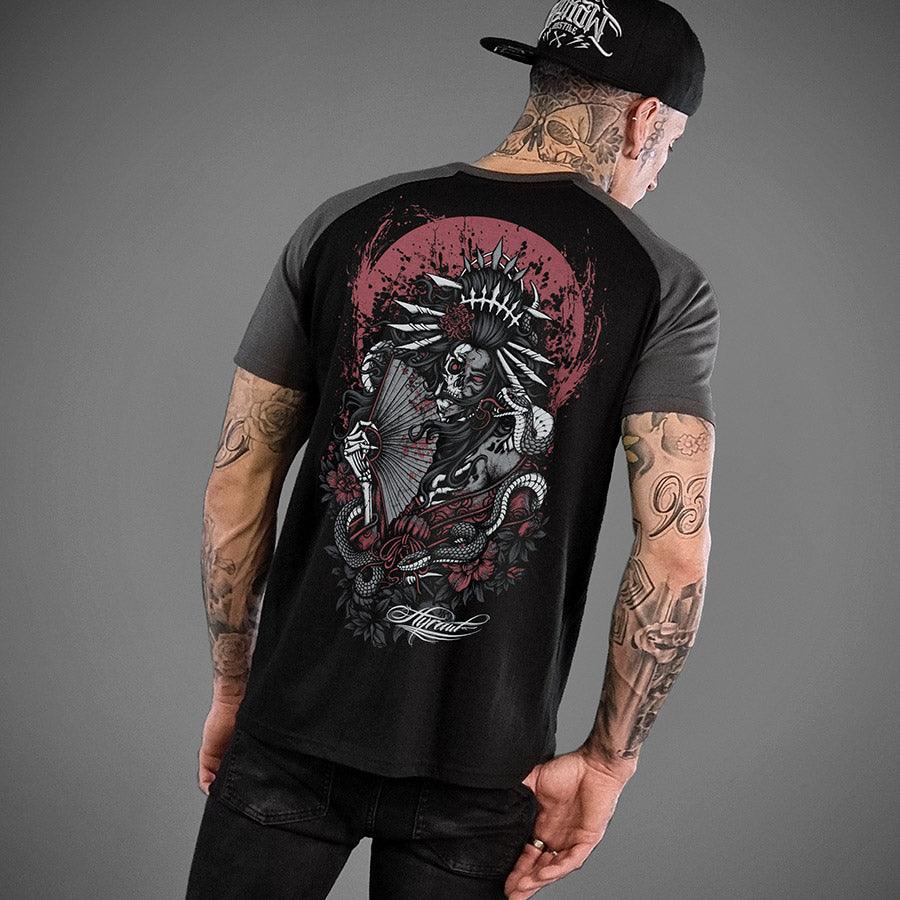 HYRAW T Shirt Dead Geisha