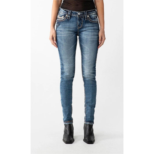 Rock Revival Skinny Jeans Nectarine - Inexorebel