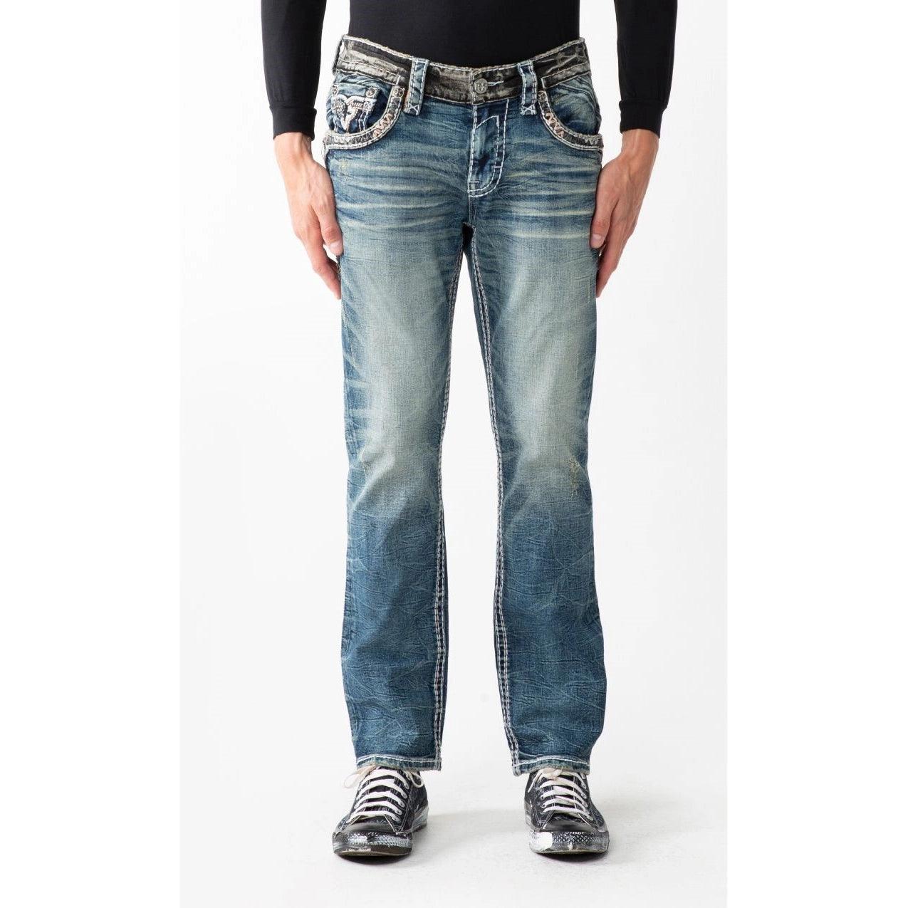 Rock Revival Herren Jeans Neil Alternative Straight - Inexorebel