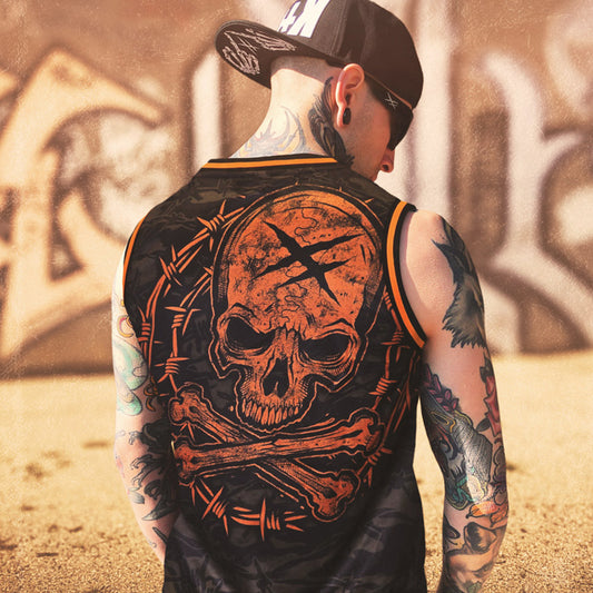 HYRAW BARBED Basketball Tank Top