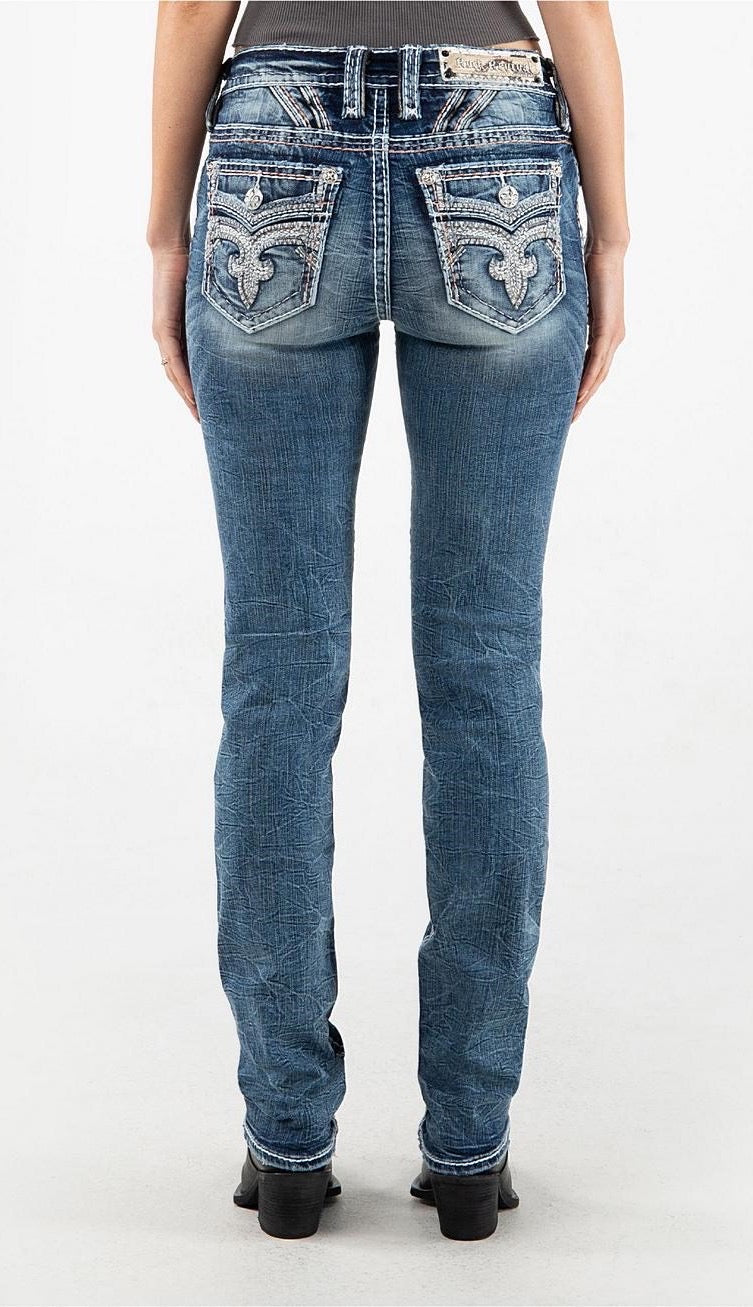 Rock Revival Straight Jeans Daphne