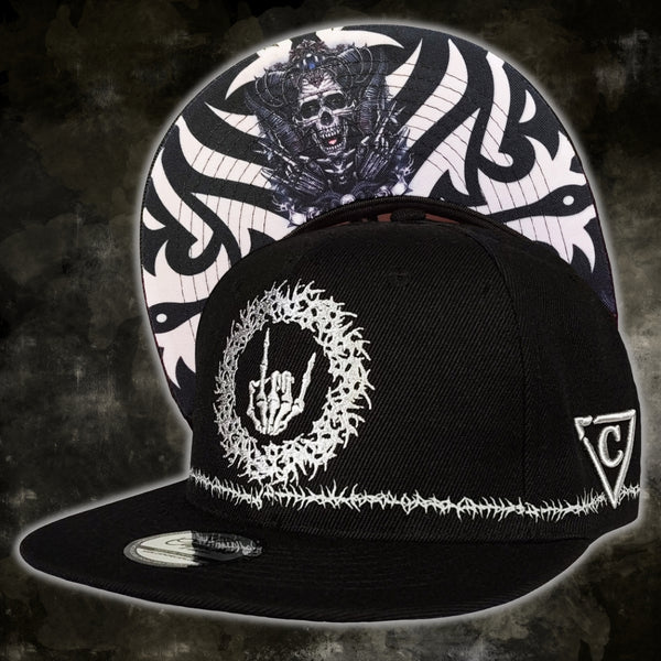 Capiche Tribal Skull Snapback