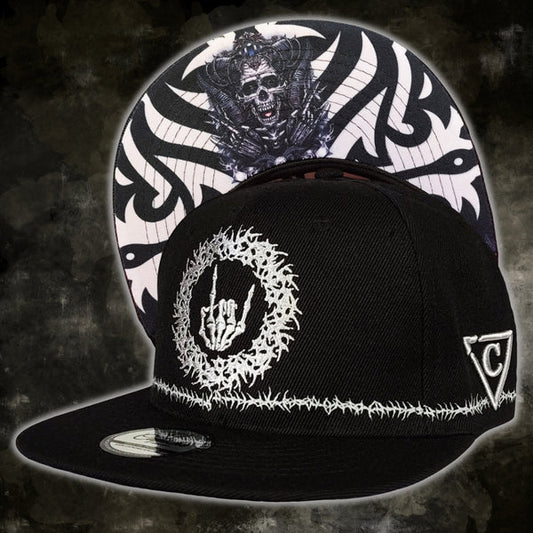 Capiche Tribal Skull Snapback
