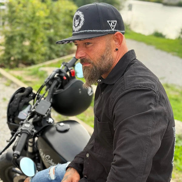 Capiche Tribal Skull Snapback