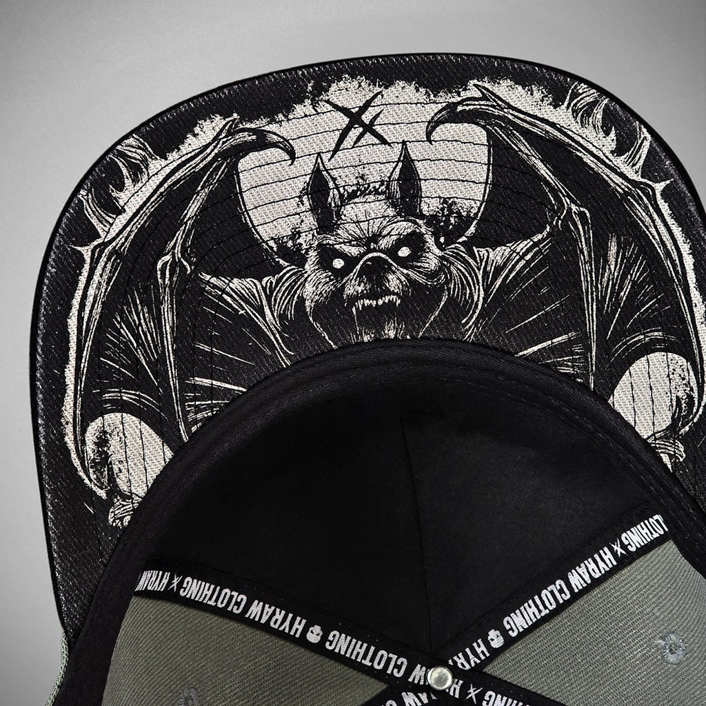 HYRAW Snapback Cap Chiroptera