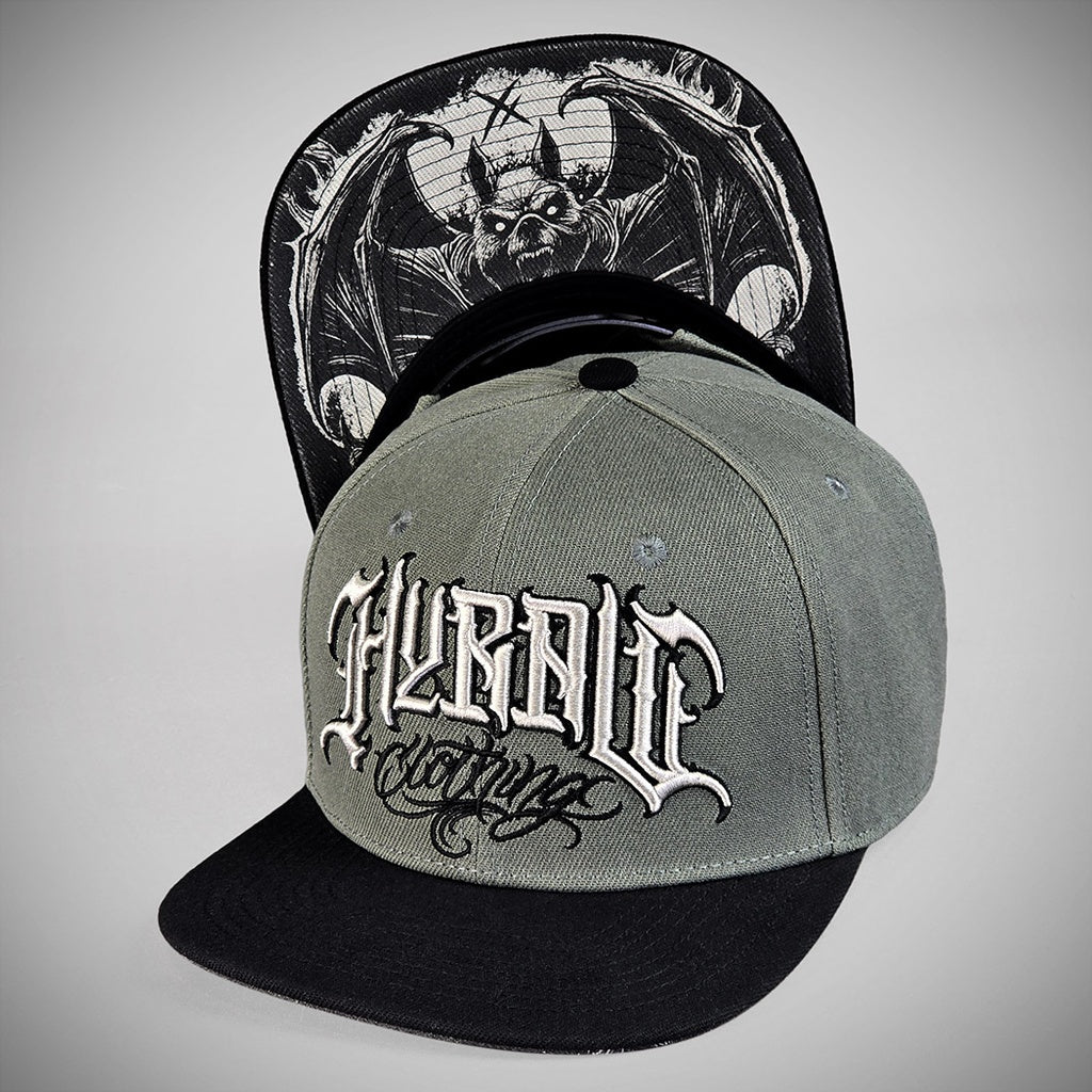 HYRAW Snapback Cap Chiroptera