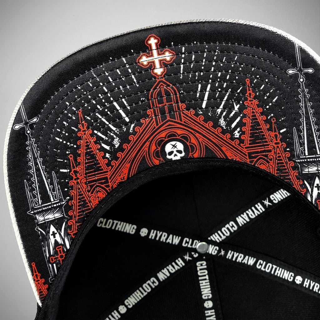 HYRAW Snapback Cap Satanic Church
