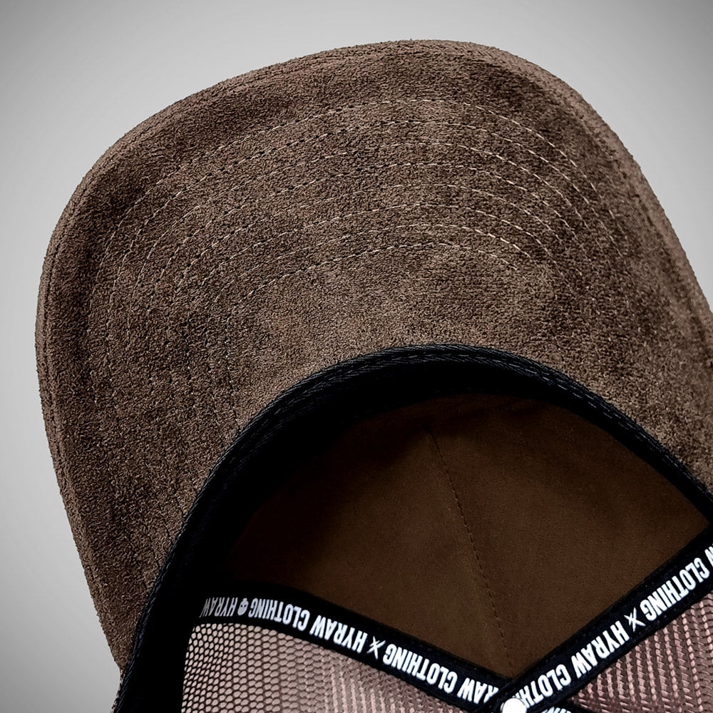 HYRAW LEATHER ACE Trucker Cap