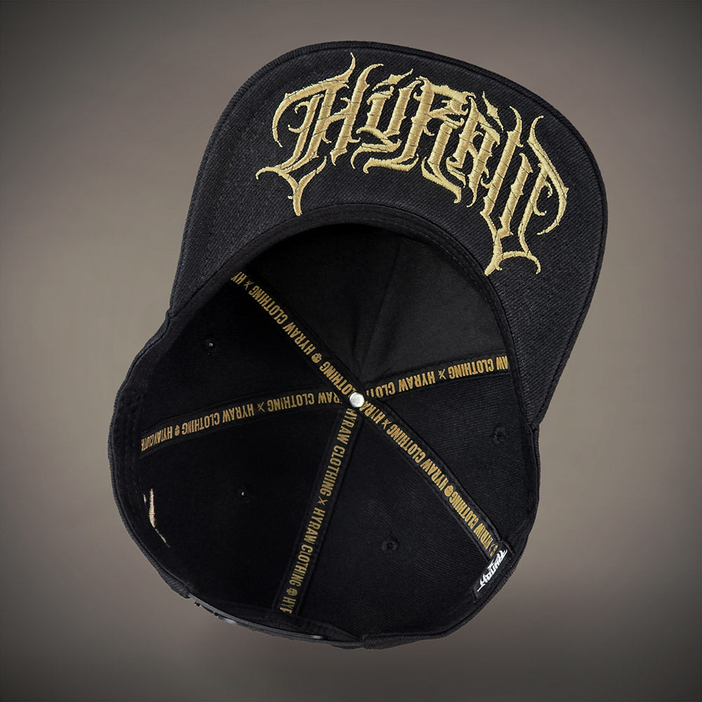 HYRAW SKULL Snapback Cap