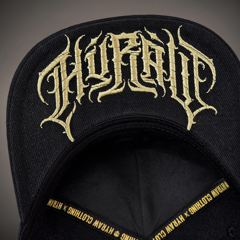 HYRAW SKULL Snapback Cap