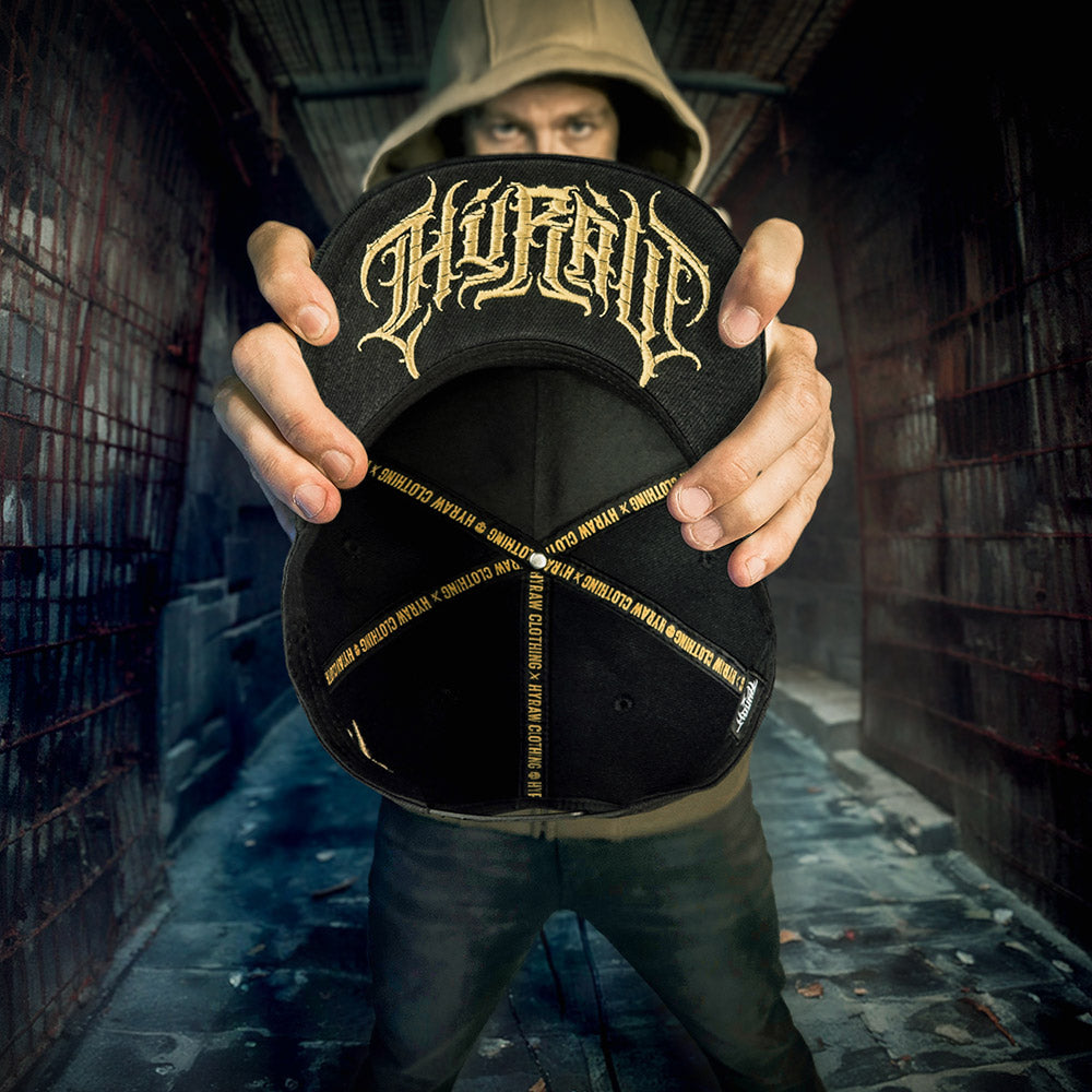 HYRAW SKULL Snapback Cap