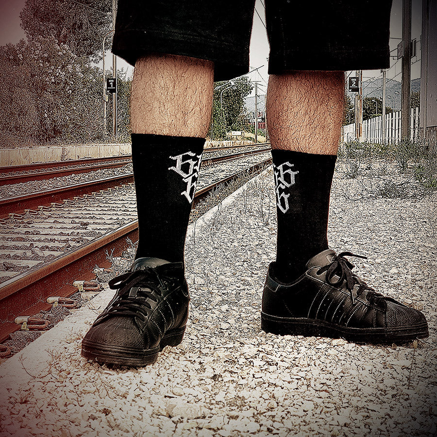 Hyraw 666 Socks Black