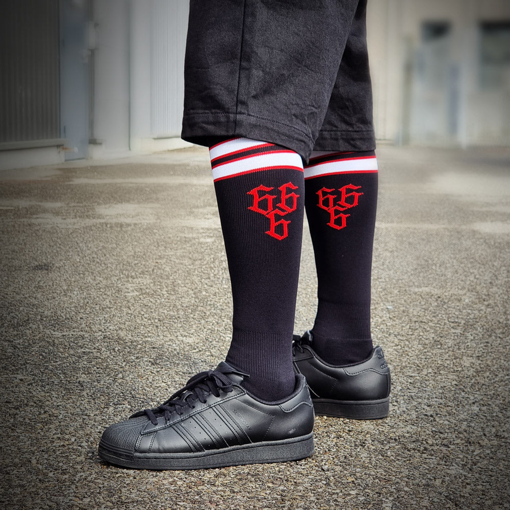Hyraw 666 Red Socks