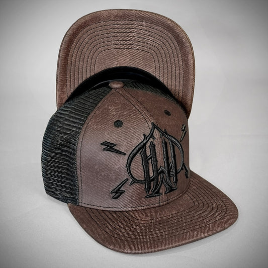 HYRAW Snapback Cap Brown Ace