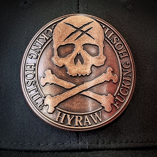 HYRAW Trucker Cap Metal Badge