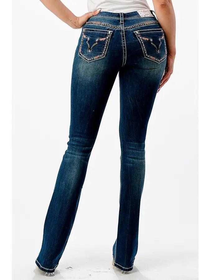 Grace in LA Bullhead Easy Bootcut Jeans 34