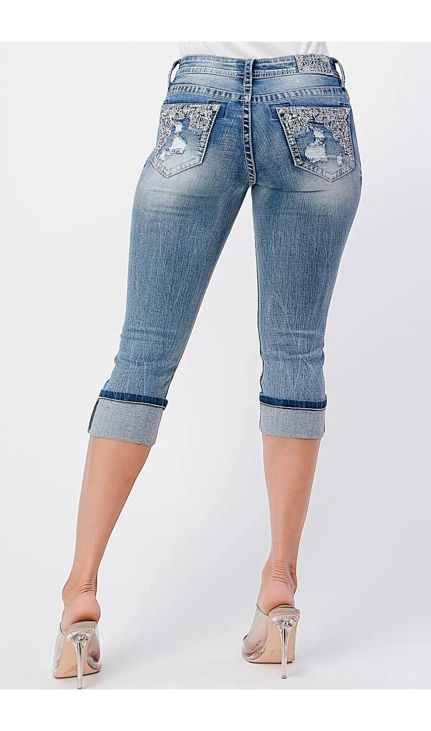 Grace in LA Capri Jeans - Inexorebel